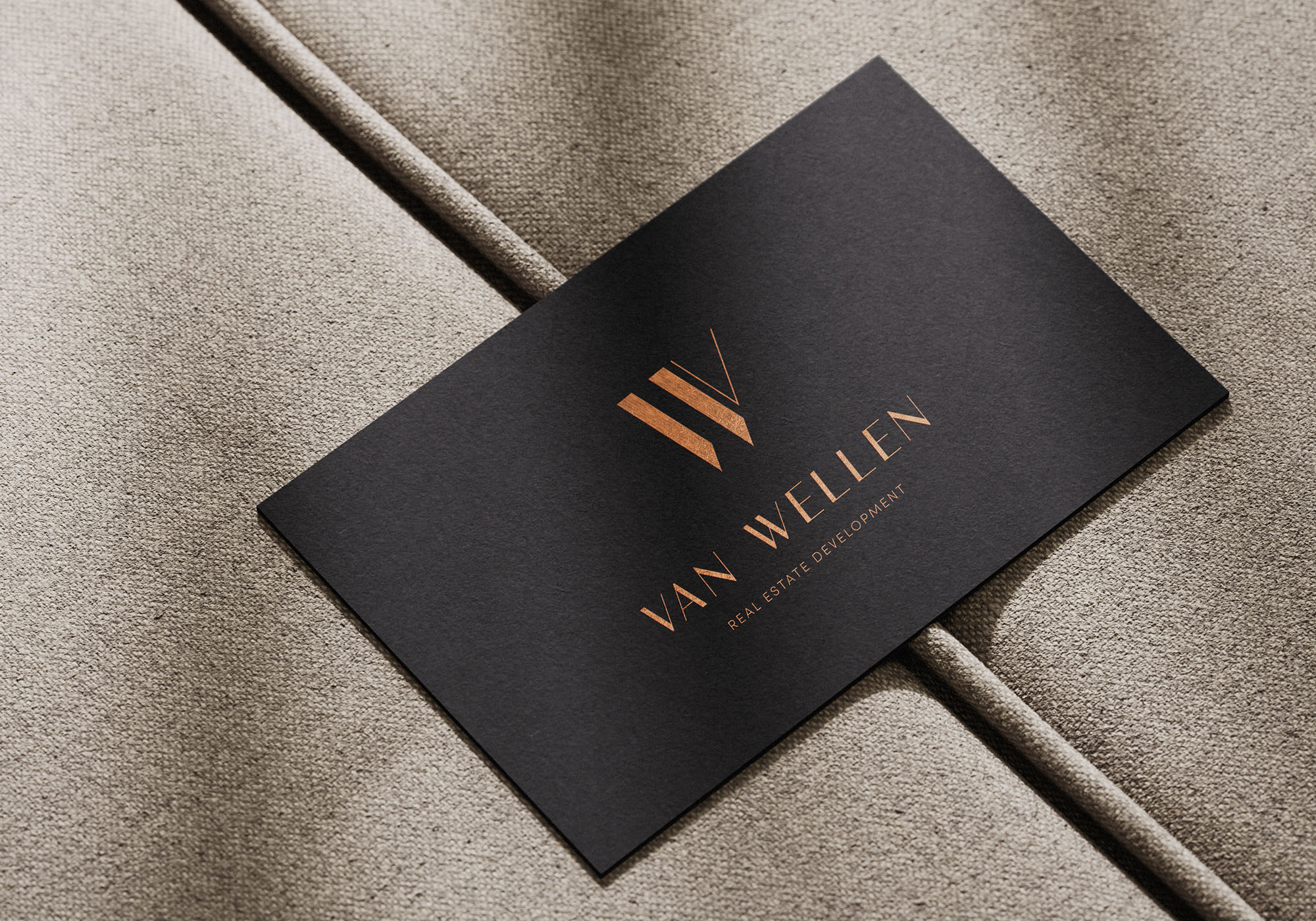 logo en huisstijl voor Van Wellen